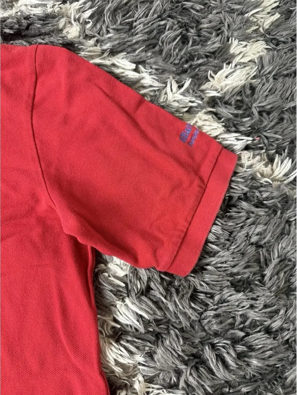 Vintage 90s Polo Ralph Lauren Golf Shirt Men’s Medium Red Single Stitch USA Made